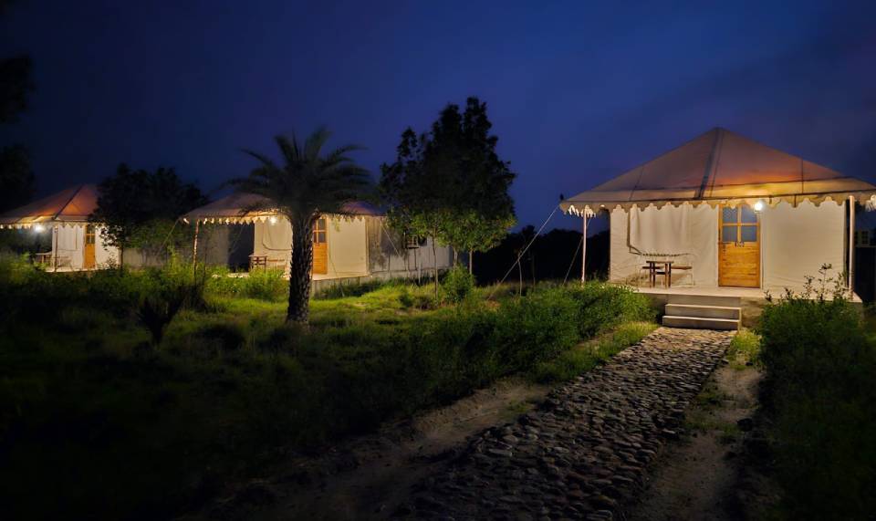 leopard jungle safari in jawai